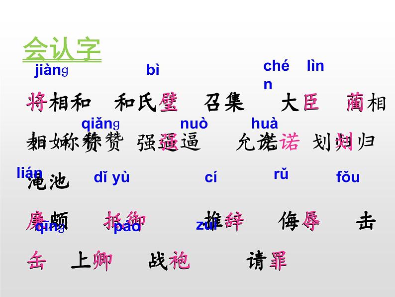 部编版五年级语文上册《将相和》PPT课件 (1)第6页