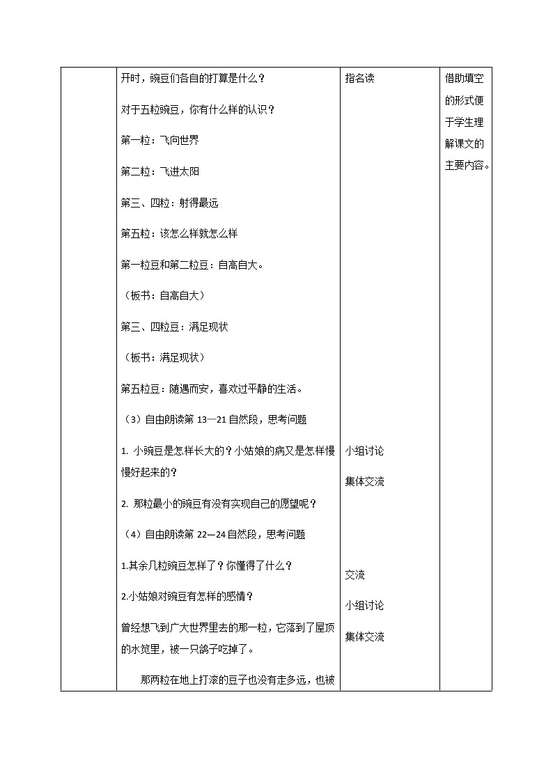 5《一个豆荚里的五粒豆》第二课时课件+教案+练习03