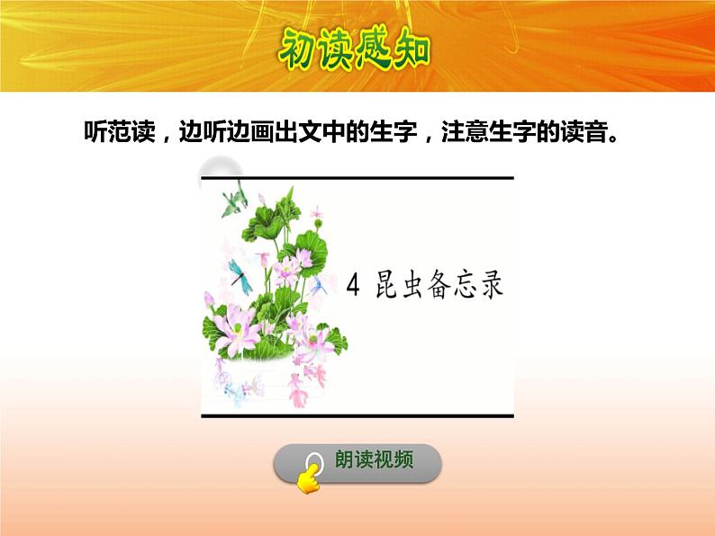 部编版三年级语文下册《昆虫备忘录》PPT精品课件 (6)第5页