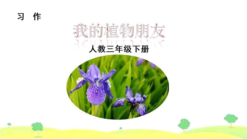 部编版三年级语文下册《我的植物朋友》PPT优秀课件 (1)第1页