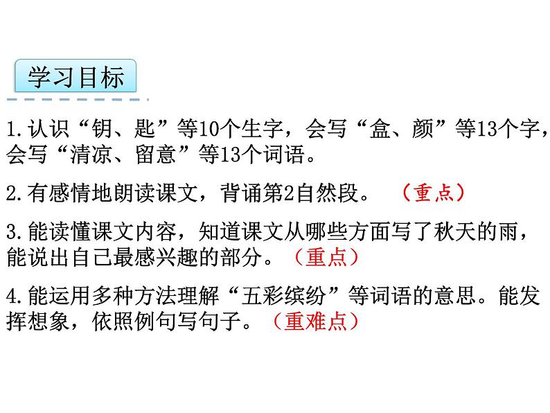 部编版语文三年级6秋天的雨课件02