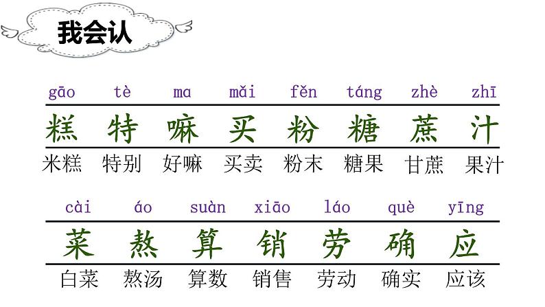 部编版二年级语文下册《千人糕》PPT课件 (11)第4页