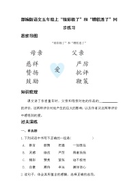 小学语文人教部编版五年级上册20* “精彩极了”和“糟糕透了”当堂检测题