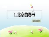 部编版六年级语文下册《北京的春节》PPT课件  (5)