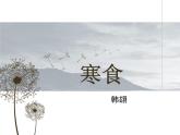 部编版六年级语文下册《寒食》古诗三首PPT课件 (2)