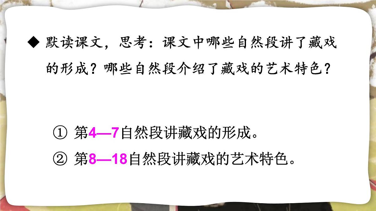 部编版六年级语文下册《藏戏》PPT课文课件 (7)第7页