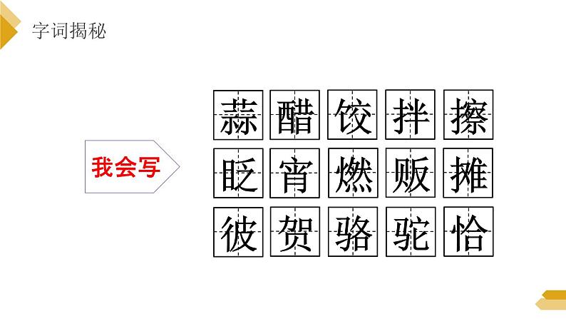 部编版六年级语文下册《北京的春节》PPT课件 (1)08