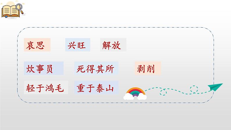 部编版六年级语文下册《为人民服务》PPT优秀课件 (4)05