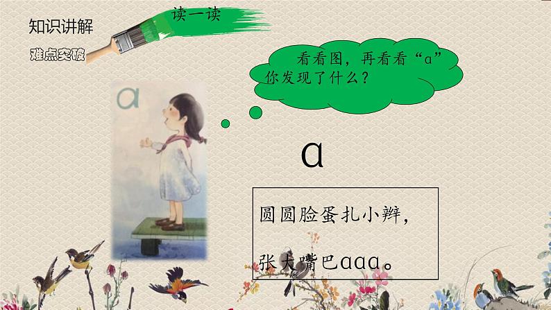 人教部编版（五四制）一年级上册语文汉语拼音《aoe》课件03