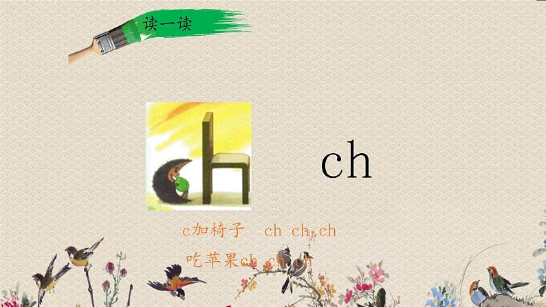 人教部编版（五四制）一年级上册语文汉语拼音《zh  ch  sh  r》课件05