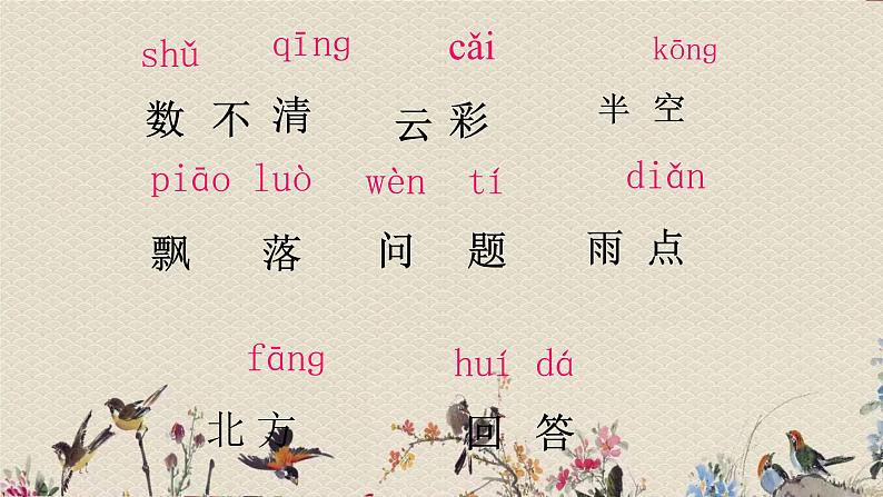 人教部编版（五四制）一年级上册语文课文2《雨点儿》课件（30张PPT）04