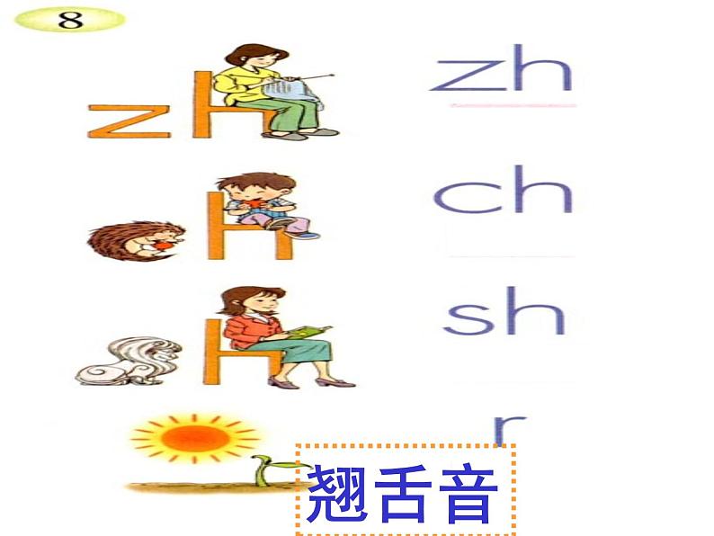 人教部编版 小学语文一上《汉语拼音zh ch sh r》ppt课件（56张PPT）06