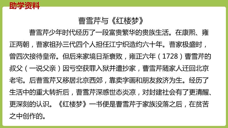 部编版五年级语文下册《红楼春趣》PPT优质课件 (3)第5页