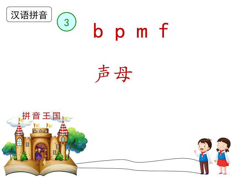 部编教材一年级上册拼音《bpmf》课件PPT第4页