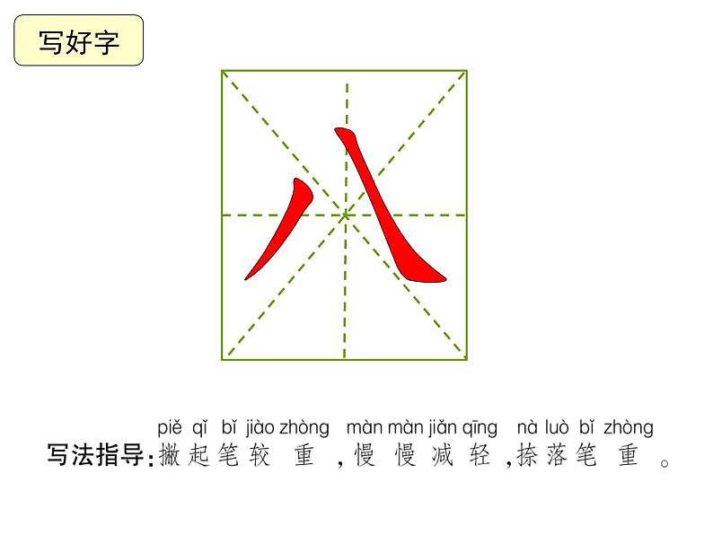 部编教材一年级上册《语文园地一》课件PPT07