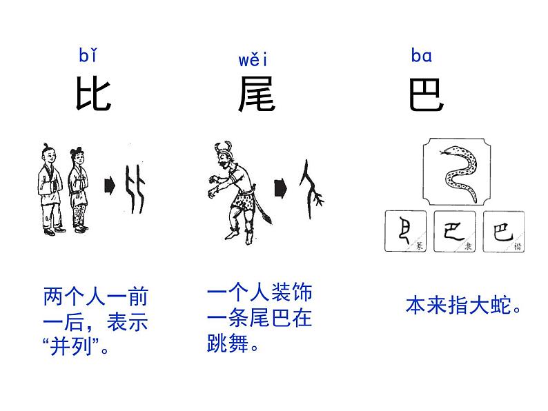 部编教材一年级上册《比尾巴》课件PPT第2页