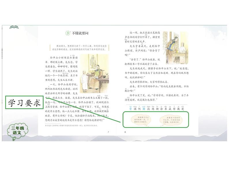 统编小学语文三年级上册《3不懂就要问》课件07