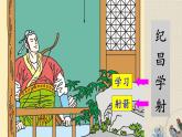 人教部編版（五四制）四年級上冊語文 第八單元《紀(jì)昌學(xué)射》課件