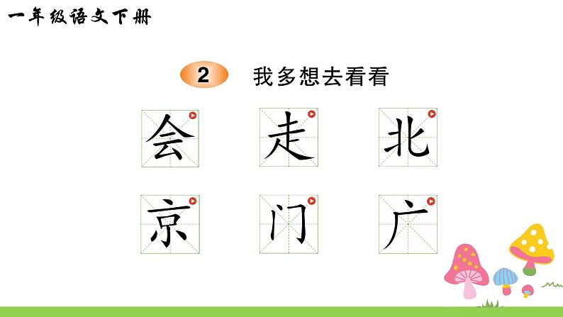 部编版一年级下册语文2 我多想去看看（课件+教案+素材+练习含答案）01