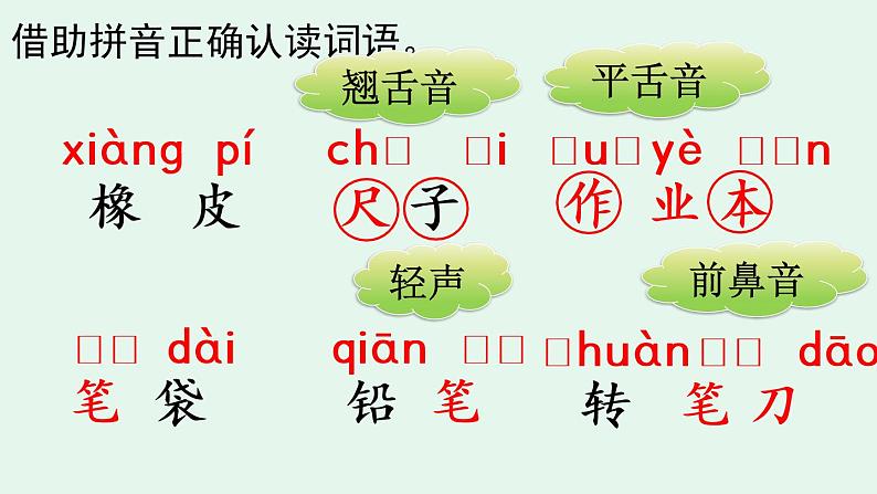 识字8 小书包第6页