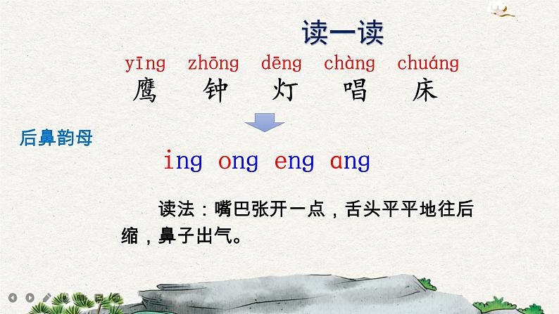汉语拼音13 ɑng eng ing ong（课件+教案+反思+课时练）04