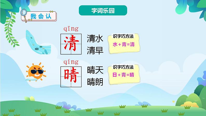 部编版一年级下册语文识字3 小青蛙（课件+教案+练习含答案）04
