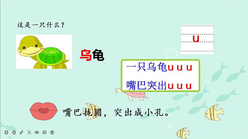 汉语拼音2 i u ü y w（课件+教案+反思+课时练）06