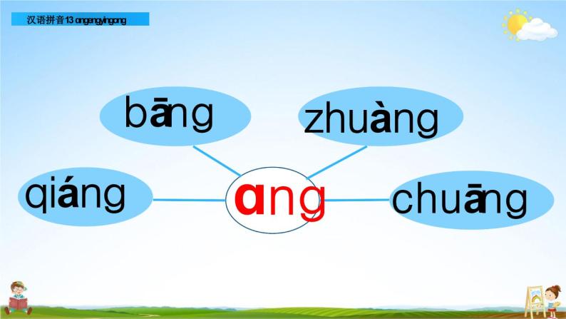 部编人教版一年级语文上册《汉语拼音13 ang eng ing ong》教学课件PPT优秀公开课07