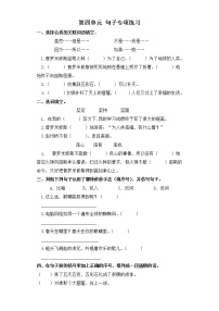 2021学年第四单元单元综合与测试练习