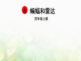 四年級(jí)語(yǔ)文上冊(cè)第二單元6蝙蝠和雷達(dá)教學(xué)課件新人教版