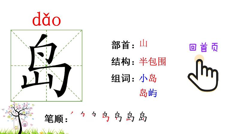 识字1 神州谣（笔顺）第4页