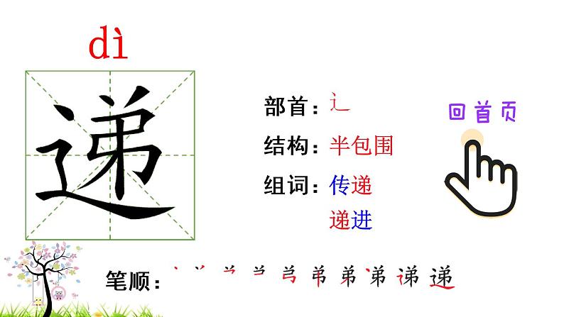 部编版二年级下册语文3 开满鲜花的小路（课件+教案+练习含答案）04
