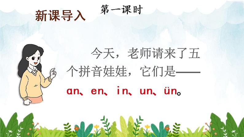 2021～2022学年小学语文人教部编版 一年级上册汉语拼音12ɑneninunün同步课件第2页