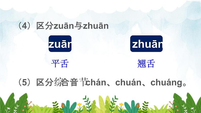 2021～2022学年小学语文人教部编版 一年级上册汉语拼音语文园地三教学课件第8页