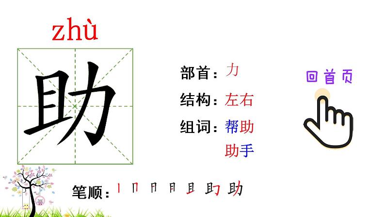 17 要是你在野外迷了路（笔顺）第5页