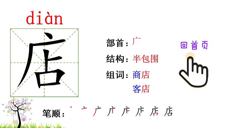 20 蜘蛛开店（笔顺）第2页