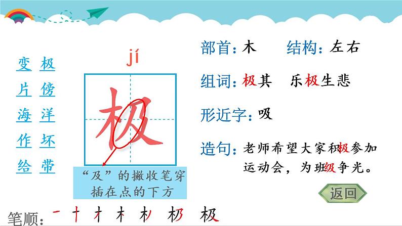 2021～2022学年小学语文人教部编版 二年级上册 课文1 2 我是什么 汉字学习课件04