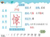 2021～2022学年小学语文人教部编版 二年级上册 课文6 19 古诗二首 汉字学习课件