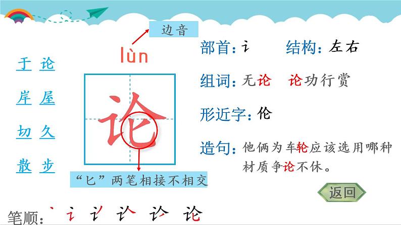 2021～2022学年小学语文人教部编版 二年级上册 课文6 20雾在哪里 汉字学习课件第4页