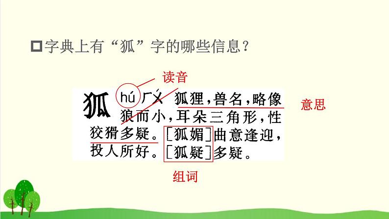 2021～2022学年小学语文人教部编版 二年级上册识字语文园地二课件第8页