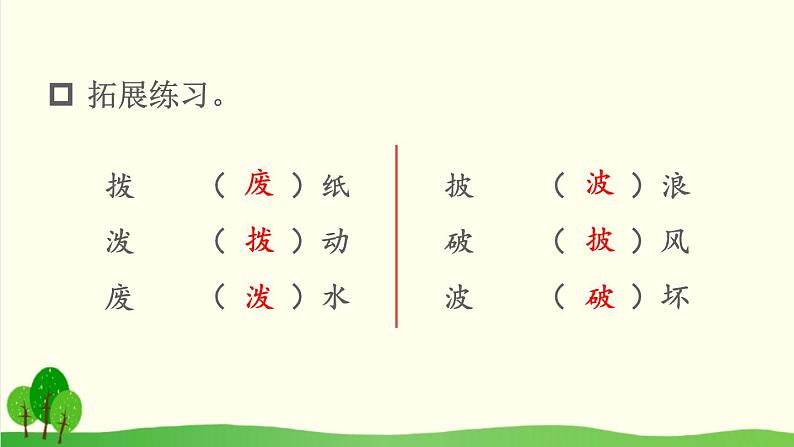 2021～2022学年小学语文人教部编版 二年级上册 语文园地五课件08