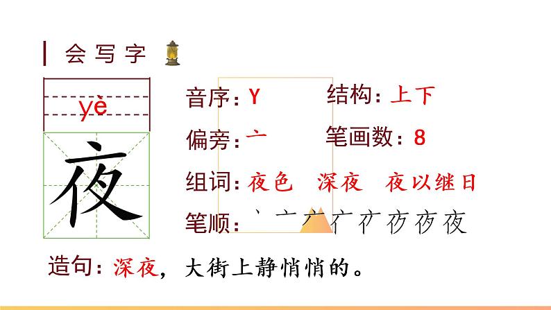 部编版语文二年级上册《八角楼上》PPT课件08