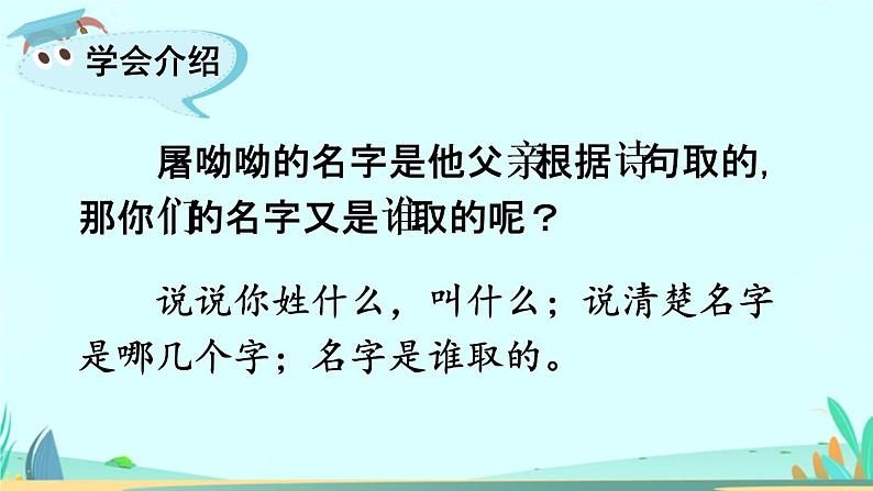 2021～2022学年小学语文人教部编版 三年级上册第四单元口语交际：名字里的故事 课件第4页