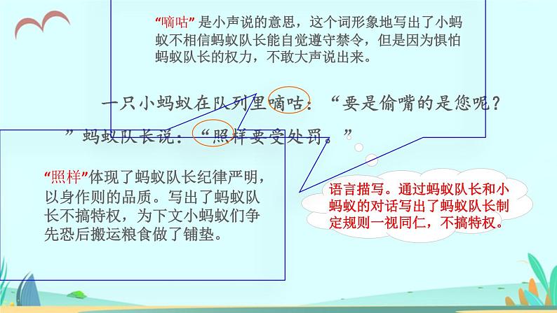 2021～2022学年小学语文人教部编版 三年级上册 第三单元第11课一块奶酪品读释疑 课件06