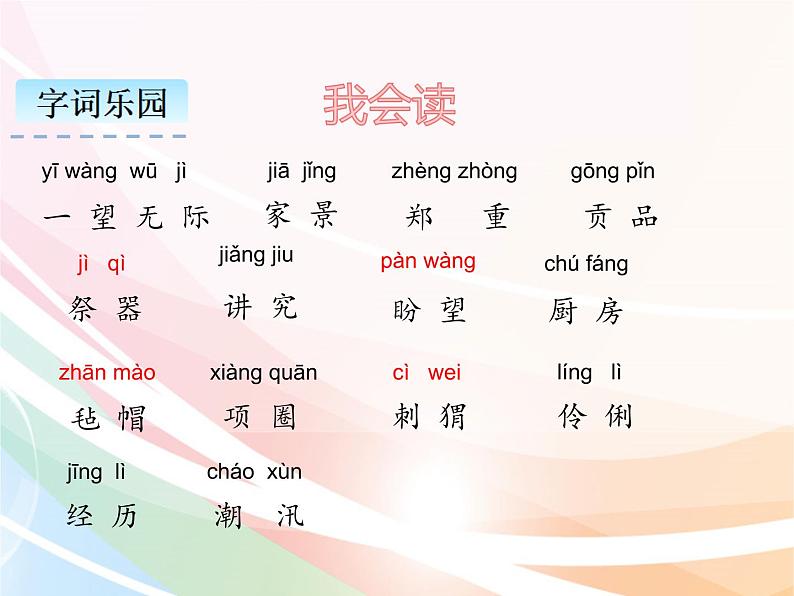 六年级上册语文课件-24少年闰土  人教部编版07