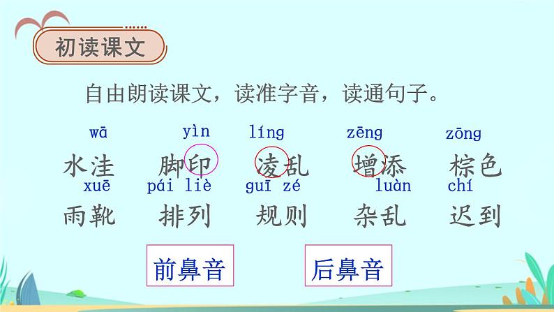 2021～2022学年小学语文人教部编版 三年级上册 5 铺满金色巴掌的水泥道 课件第5页