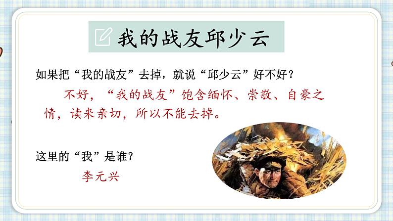 部编版六年级语文上册 第二单元  9.我的战友邱少云 课件第4页