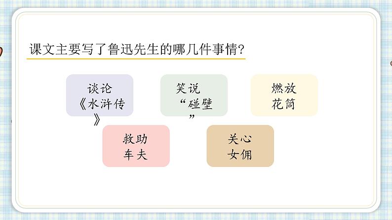 部编版六年级语文上册 第八单元  27.我的伯父鲁迅先生 课件05