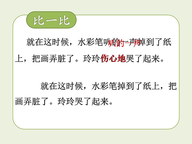 部编版语文二年级上册《5 玲玲的画》 课件第8页