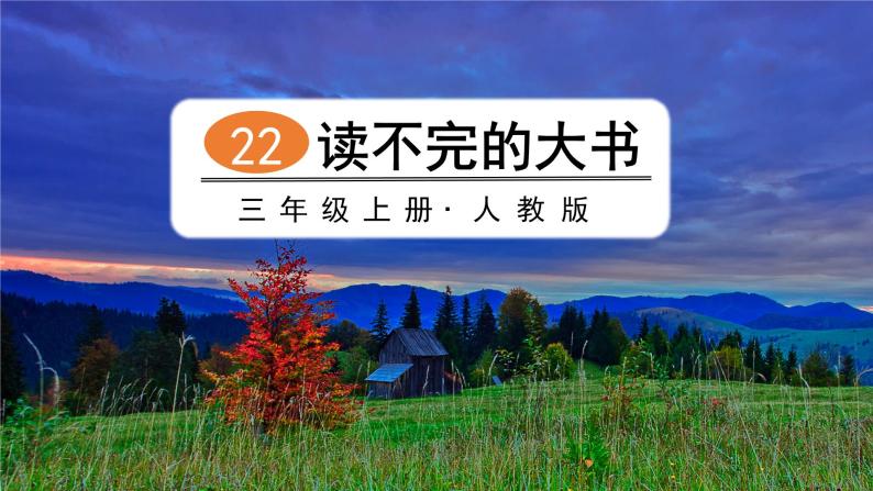 小学语文22读不完的大书教学课件ppt